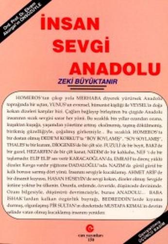 İnsan Sevgi Anadolu | Kitap Ambarı