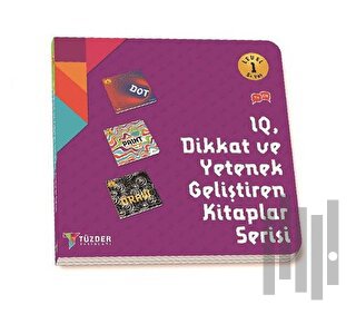 IQ Dİkkat ve Yetenek Geliştiren Kitaplar Serisi Level 1 (3 Kitap Takım) 5+ Yaş