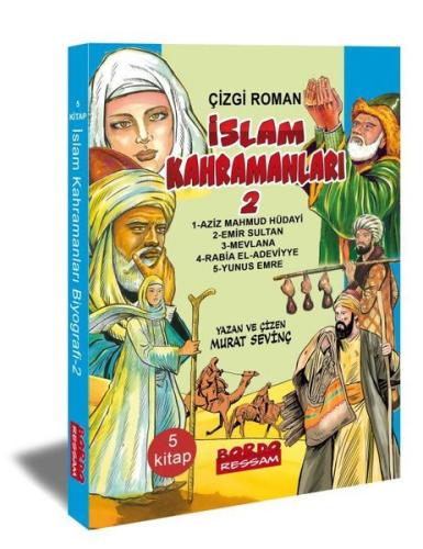 İslam Kahramanları 2 (5 Kitap Set) | Kitap Ambarı