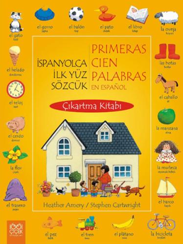 İspanyolca İlk Yüz Sözcük Çıkartma Kitabı | Kitap Ambarı