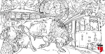 İstanbul Tablo Boyama Serisi 8 Kadıköy Boğa