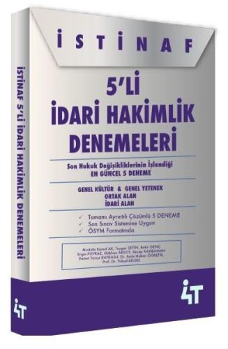 İstinaf-5'li İdari Hakimlik Denemeleri | Kitap Ambarı
