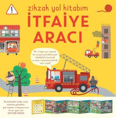 İtfaiye Aracı - Zikzak Yol Kitabım (Ciltli) | Kitap Ambarı