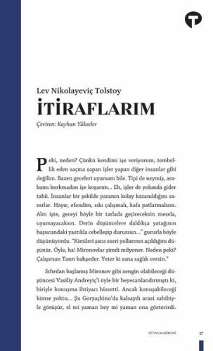 İtiraflarım | Kitap Ambarı