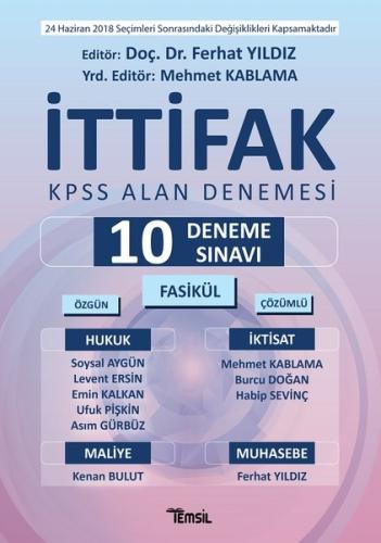 İttifak KPSS Alan Denemesi-10 Deneme Sınavı