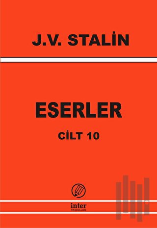 J. V. Stalin Eserler Cilt 10 | Kitap Ambarı