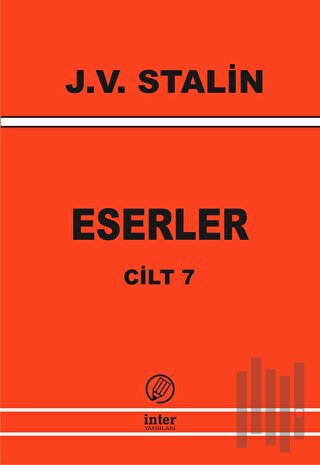 J. V. Stalin Eserler Cilt 7 | Kitap Ambarı
