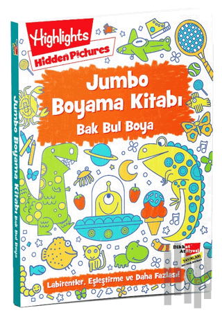 Jumbo Boyama Kitabı Bak Bul Boya | Kitap Ambarı