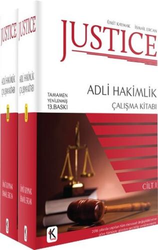 Justice - Adli Hakimlik Çalışma Kitabı - 2 Kitap Takım (Ciltli)