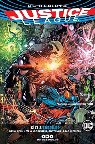 Justice League Cilt 3 – Ebediler (Rebirth) | Kitap Ambarı