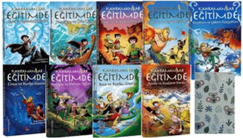 Kahramanlar Eğitimde Seti (9 Kitap - Defter Hediyesi)