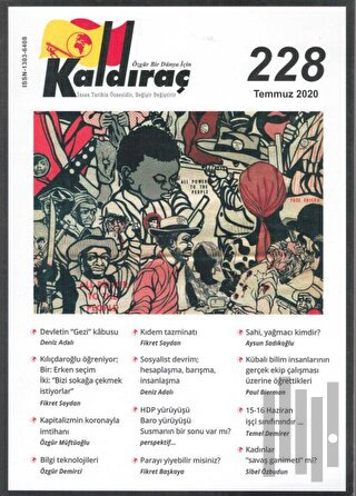 Kaldıraç Dergisi Sayı: 228 Temmuz 2020 | Kitap Ambarı