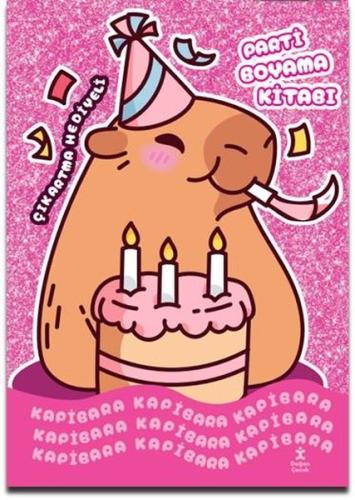 Kapibara - Parti Boyama Kitabı | Kitap Ambarı