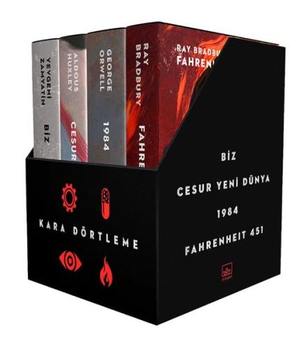 Kara Dörtleme Kutu Set (4 Kitap Takım) (Ciltli) | Kitap Ambarı