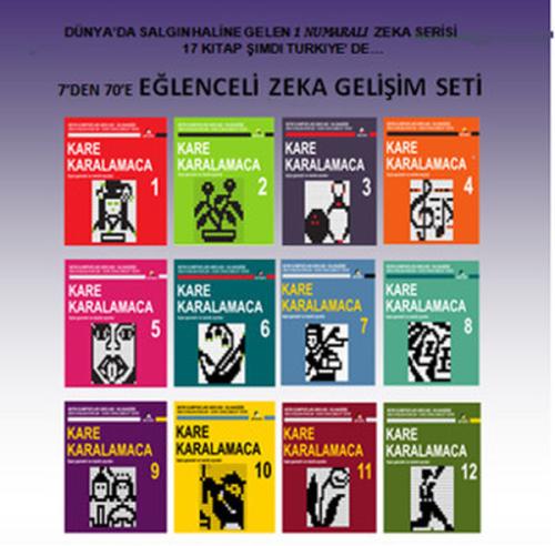 Kare Karalamaca Serisi (12 kitap) | Kitap Ambarı