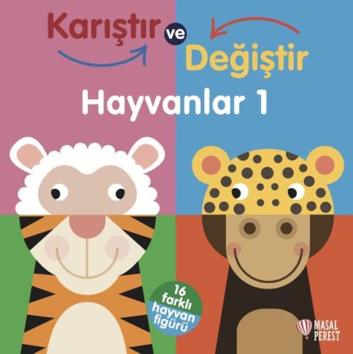 Karıştır ve Değiştir - Hayvanlar 1 (Ciltli) | Kitap Ambarı