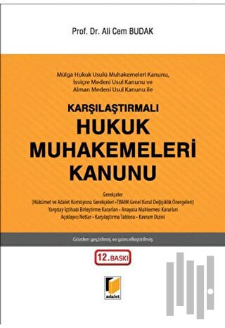Karşılaştırmalı Hukuk Muhakemeleri Kanunu (Ciltli)