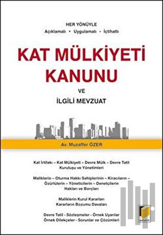 Kat Mülkiyeti Kanunu ve İlgili Mevzuat