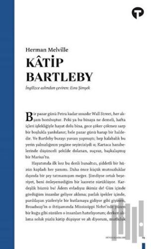 Katip Bartleby | Kitap Ambarı