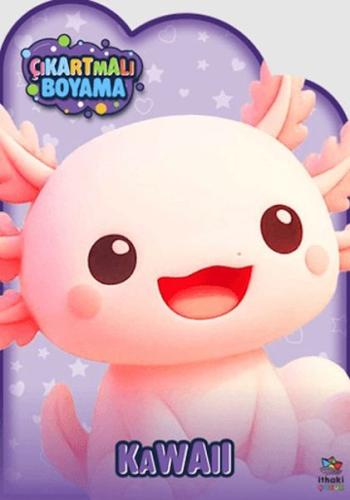 Kawaii Zamanı - Çıkartmalı Boyama Kitabı | Kitap Ambarı