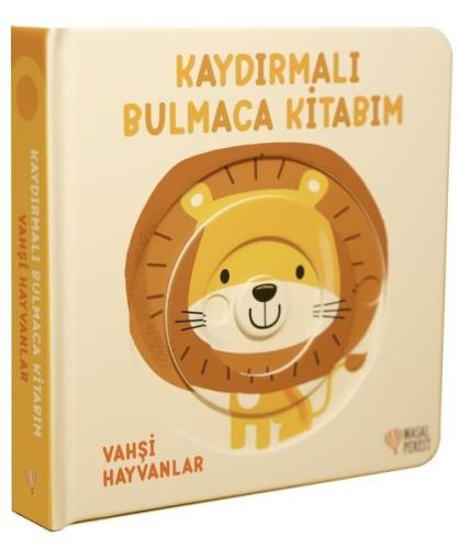 Kaydırmalı Bulmaca Kitabım - Vahşi Hayvanlar | Kitap Ambarı