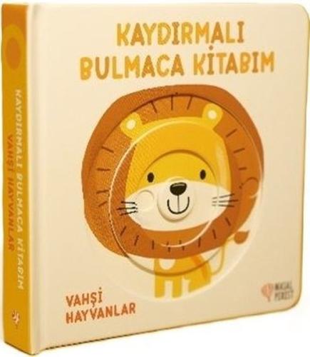 Kaydırmalı Bulmaca Kitabım - Vahşi Hayvanlar (Ciltli) | Kitap Ambarı