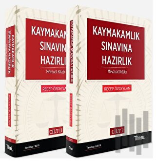 Kaymakamlık Sınavına Hazırlık Seti 2 Cilt Takım | Kitap Ambarı