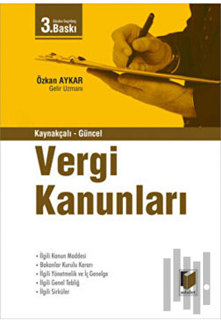 Kaynakçalı - Güncel Vergi Kanunları (Ciltli)
