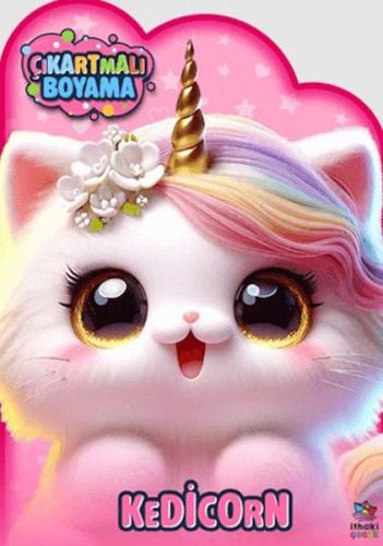 Kedicorn Zamanı - Çıkartmalı Boyama Kitabı | Kitap Ambarı