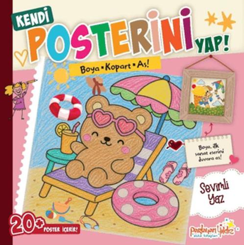 Kendi Posterini Yap! Boya Kopart As! Sevimli Yaz