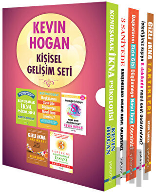 Kevin Hogan Kişisel Gelişim Seti (5 Kitap) | Kitap Ambarı