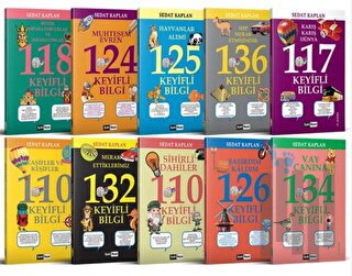 Keyifli Bilgiler Seti 10 Kitap Takım | Kitap Ambarı