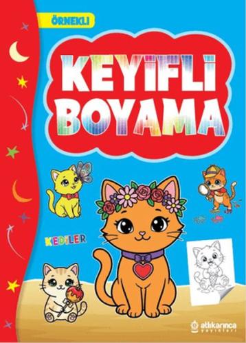 Keyifli Boyama Kediler 48 Sayfa
