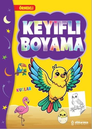 Keyifli Boyama Kuşlar 48 Sayfa