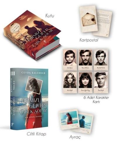 Kırmızı Güller Çabuk Solar 3 - Eve Dönüş Devrimi - Kutulu Set (Ciltli)