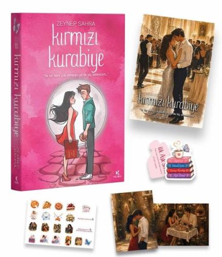 Kırmızı Kurabiye-Kenar Boyamalı (Ciltli)