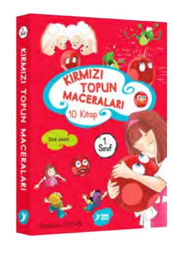 1.Sınıf Kırmızı Topun Maceraları - 10 Kitap Takım | Kitap Ambarı