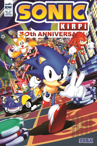 Kirpi Sonic 30. Yıl Özel | Kitap Ambarı