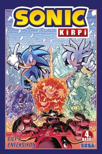 Kirpi Sonic Cilt 4 - Enfeksiyon | Kitap Ambarı