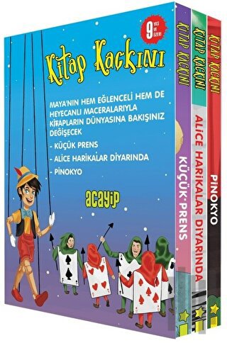 Kitap Kaçkını Kutulu Set | Kitap Ambarı