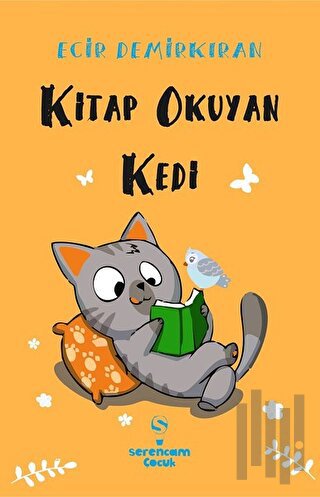 Kitap Okuyan Kedi | Kitap Ambarı