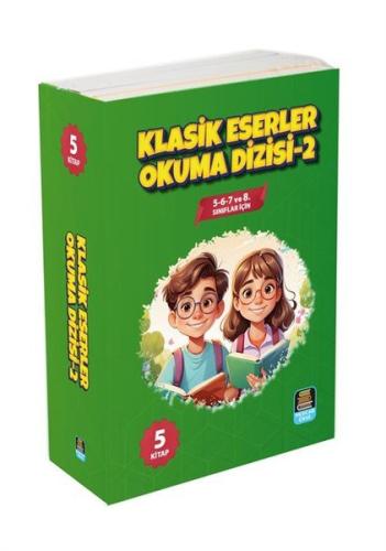 Klasik Eserler Okuma Dizisi Seti 2 - 5 Kitap Takım - 6 - 7 ve 8. Sınıf