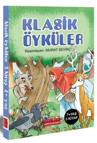 Klasik Öyküler Resimli Okumayı Öğrendim Serisi Seti - 3 Kitap Takım | 