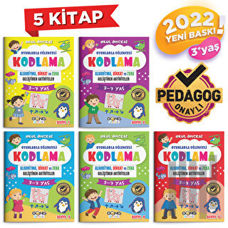 Kodlama Poşetli 5 Kitap