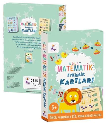 Kolay Matematik Etkinlik Kartları (Ciltli) | Kitap Ambarı