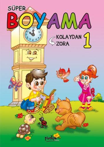 Renkli Süper Boyama (10 Kitap Takım) | Kitap Ambarı