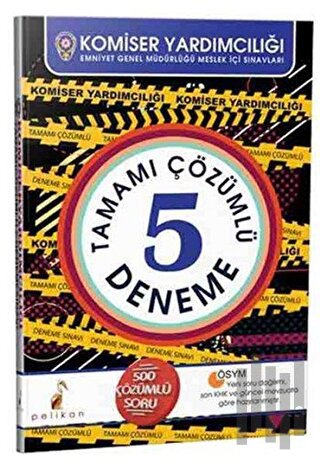 Komiser Yardımcılığı 5 Çözümlü Deneme Sınavı 2017