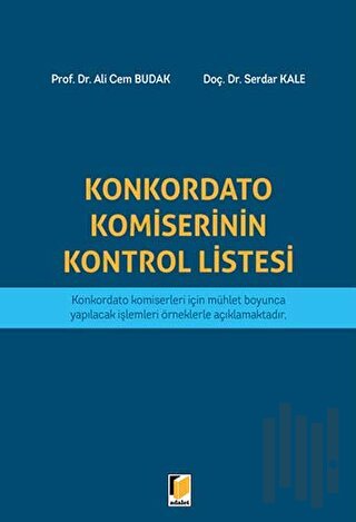 Konkordato Komiserinin Kontrol Listesi
