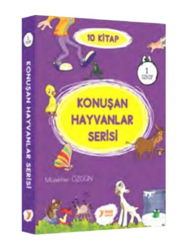 Konuşan Hayvanlar Serisi 1. Sınıf Renkli Heceli 10 Kitap | Kitap Ambar