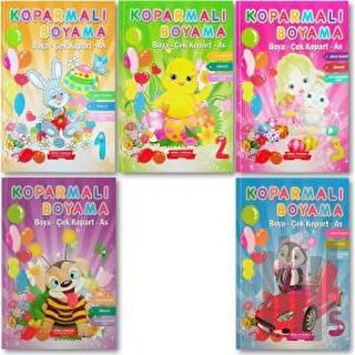 Koparmalı Boyama Kitabı 5 Kitap | Kitap Ambarı